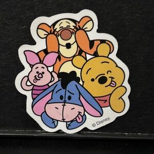 WINNIE THE POOH GROUP STICKER